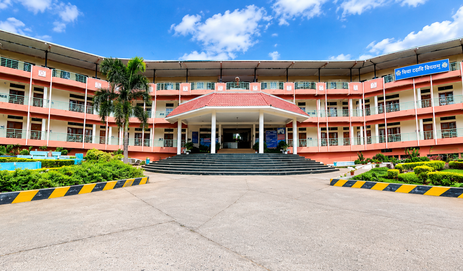 Mallikarjuna Sadan Exterior and Spiritual Ambience